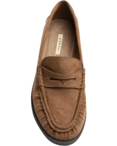 MOCASSIM CLÁSSICO PENNY LOAFER CORINA MARROM MARRóN
