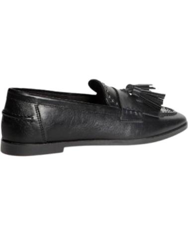 MOCASSIM CORINA PRETO COM BORLAS NEGRO