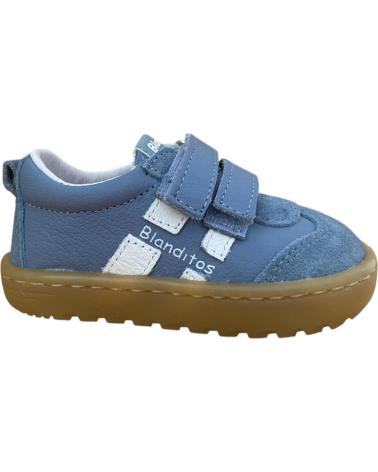 BARFUSS-SPORTSCHUHE CRIOS LISBOA BLAU MIT KLETTVERSCHLUSS AZUL
