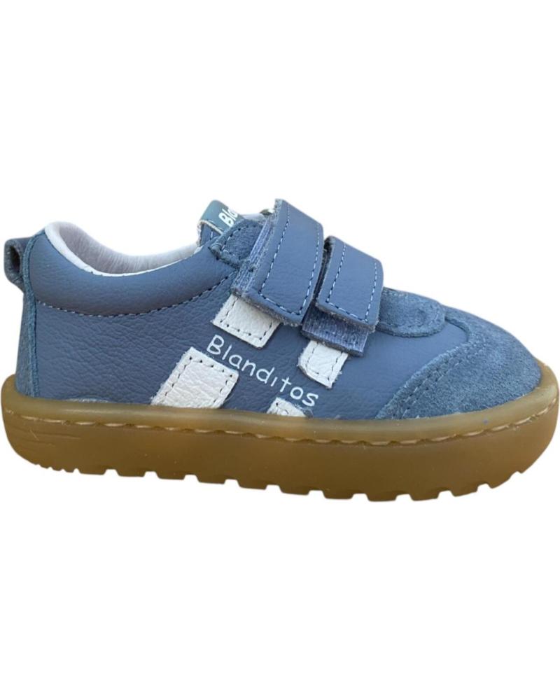 BARFUSS-SPORTSCHUHE CRIOS LISBOA BLAU MIT KLETTVERSCHLUSS AZUL