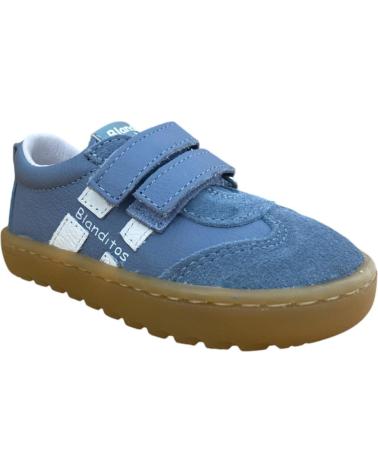 BARFUSS-SPORTSCHUHE CRIOS LISBOA BLAU MIT KLETTVERSCHLUSS AZUL
