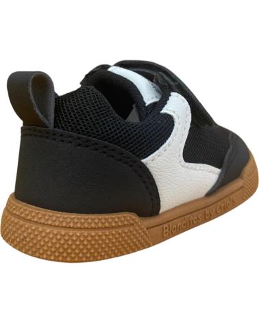BARFUSS-SPORTSCHUHE CRIOS FLASH SCHWARZ MIT KLETTVERSCHLUSS NEGRO