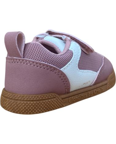 BARFUSS-SPORTSCHUHE CRIOS FLASH ROSA MIT KLETTVERSCHLUSS ROSA