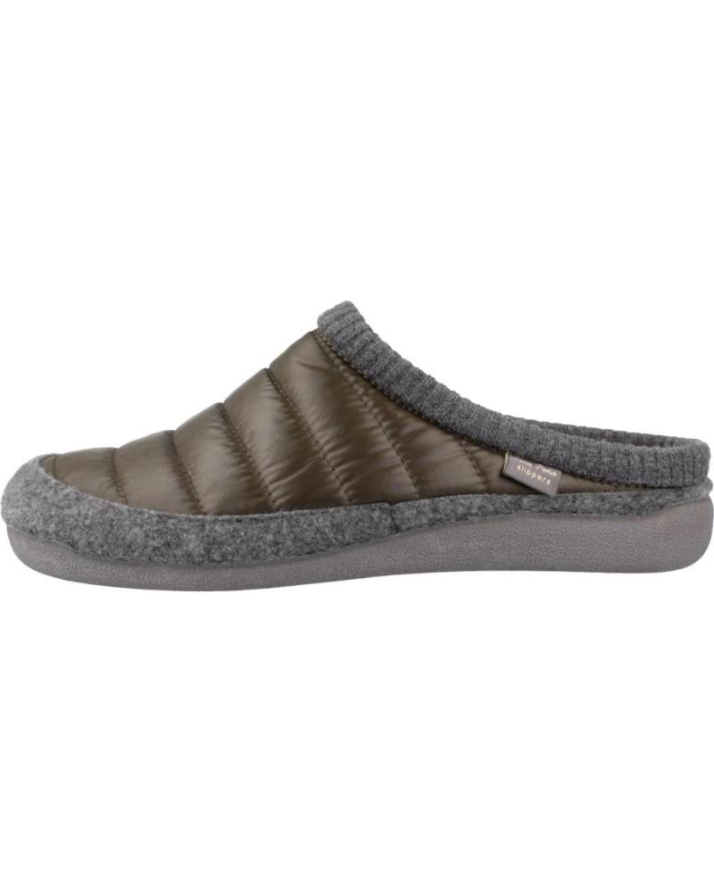 TONI PONS NIX TK - PANTOFOLE IMBOTTITE VERDE CACHI KAKI