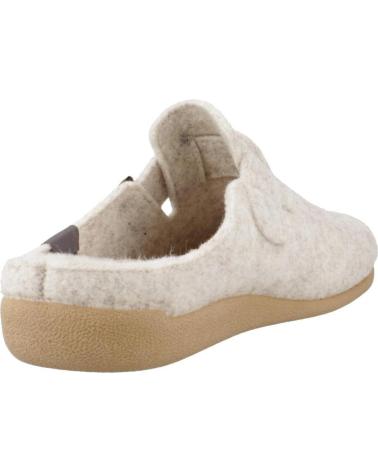TONI PONS ZAPATILLAS HOGAR MUJER MODELO MIMA FP COLOR BLANCO CRU