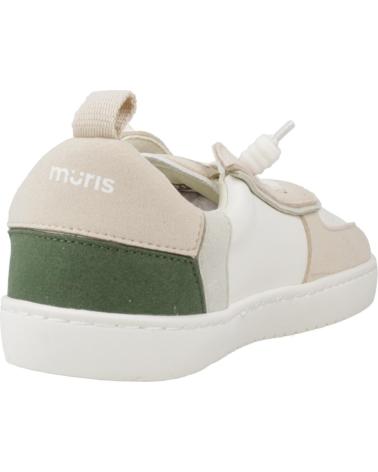 MURIS NUUK - BEIGE SALBEI FREIZEIT-SNEAKER FÜR JUNGEN SAGE