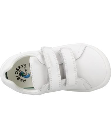 PABLOSKY 063400P - SNEAKERS BIANCHE CON DOPPIO VELCRO BLANCO