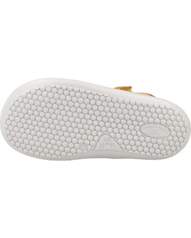 PABLOSKY 063981P - STIVALETTO GIALLO AMBRA CON CHIUSURA REGOLABILE AMBRA