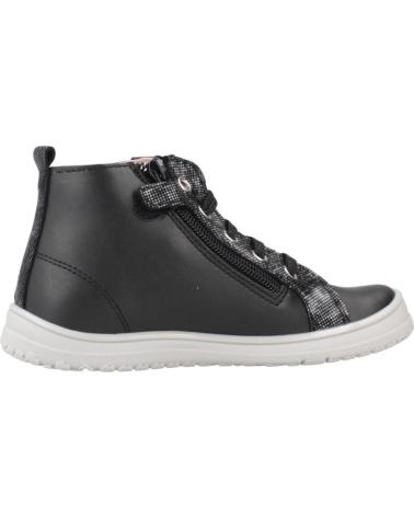 PABLOSKY 445515P - SNEAKERS ALTE NERE CON STELLA ROSA NEGRO