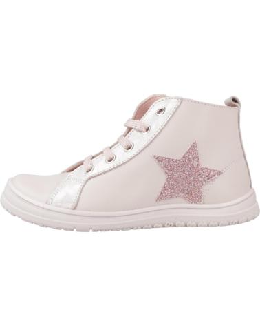 PABLOSKY 445575P - STIVALETTO ROSA CON STELLA E CHIUSURA LATERALE RSAPLO
