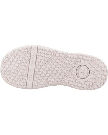 PABLOSKY 445575P - STIVALETTO ROSA CON STELLA E CHIUSURA LATERALE RSAPLO