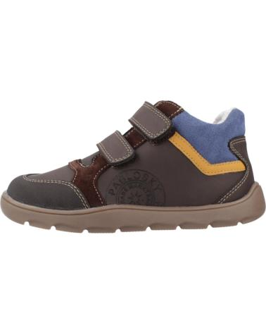 SNEAKERS PABLOSKY 519494P MARRONE CIOCCOLATO CON CHIUSURA A STRAPPO CHCLT