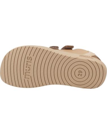 MURIS PETRA K FREIZEITSCHUHE BRAUN MIT KLETTVERSCHLUSS BRKBWN