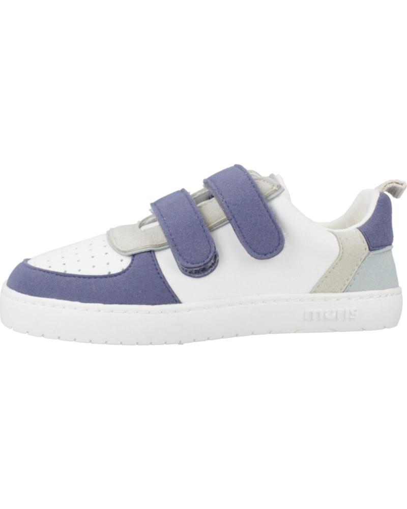 MURIS PETRA K FREIZEITSCHUHE WEISS-BLAU MIT KLETTVERSCHLUSS BLUE