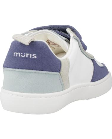 MURIS PETRA K FREIZEITSCHUHE WEISS-BLAU MIT KLETTVERSCHLUSS BLUE