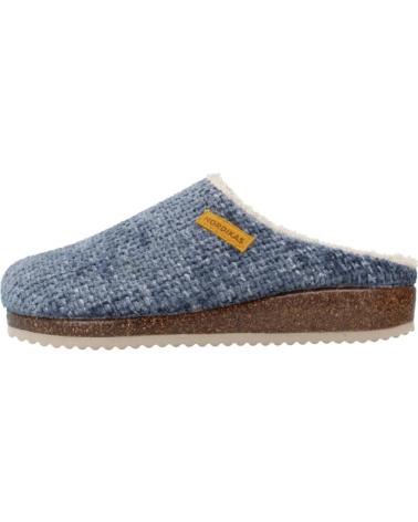 NORDIKAS ZAPATILLAS HOGAR MUJER MODELO 2243 COLOR  AZUL
