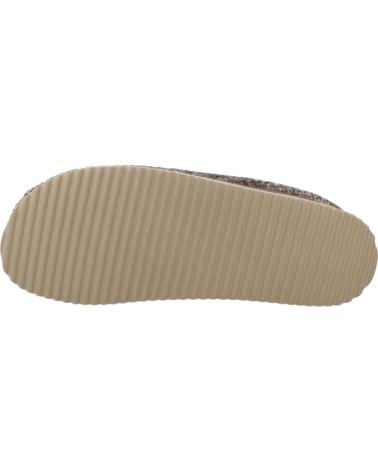 NORDIKAS 2255: LEAD GREY FELT LOUNGEWEAR FOOTWEAR PLOMO