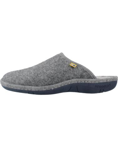 NORDIKAS MODEL 2630 GREY SLIPPERS FOR MEN GRIS