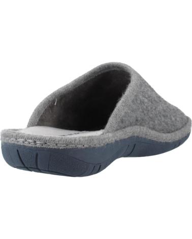 NORDIKAS MODEL 2630 GREY SLIPPERS FOR MEN GRIS