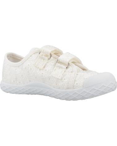 SCARPE DA GINNASTICA BAMBINO CHICCO CAMBRIDGE BIANCHE CON CHIUSURA A STRAPPO 340