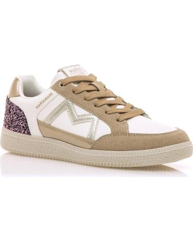 Accueil-MARIA-MARE-BASKETS URBAINES MARIA MARE 68528 BEIGE AVEC DÉTAILS IMPRIMÉ ANIMAL-BEIGE
