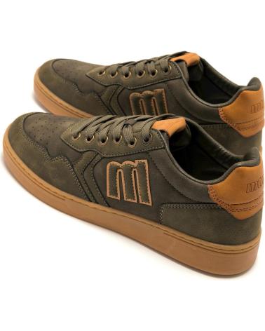 SNEAKERS URBANE MTNG 84823 VERDE CON SUOLA CARAMELLO VERDE