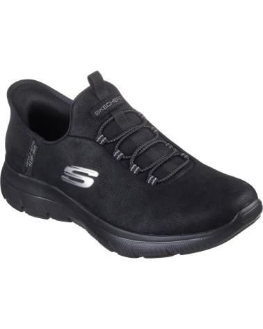 Sportif pour Femme SKECHERS SNEAKERS UNKNOW TRAIL MUJER NEGRO-NEGRO NEGRO