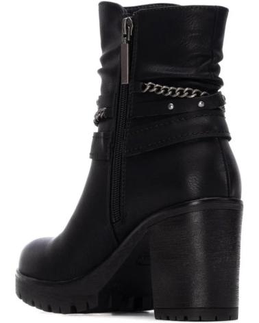 STIVALETTO REFRESH 17291703 NERO CON CATENE E FIBBIA NEGRO