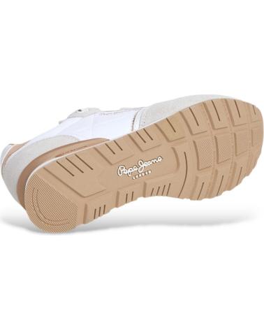 SNEAKERS PEPE JEANS BRIT MIRROR BIANCHE BLANCO