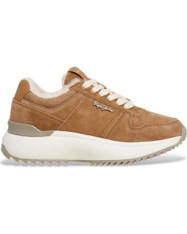 SNEAKERS PEPE JEANS KIMI BLOCK IN PELLE CUERO