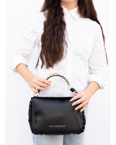 LOLA CASADEMUNT LF2504039 UMHÄNGETASCHE SCHWARZ NEGRO