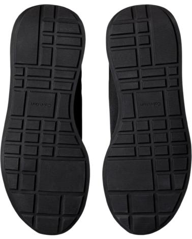 CALVIN KLEIN SNEAKERS RETRO RUNNER IN NYLON KAKI KAKI