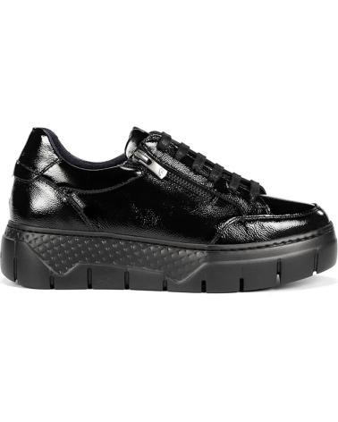 FLUCHOS SNEAKERS F2306 NERE IN VERNICE NEGRO