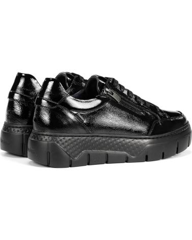 FLUCHOS SNEAKERS F2306 NERE IN VERNICE NEGRO