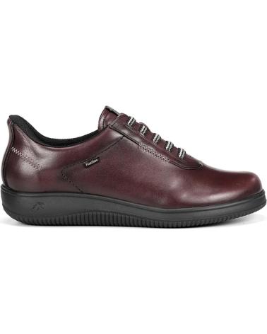 FLUCHOS SNEAKERS F2335 IN PELLE BORDEAUX BURDEOS