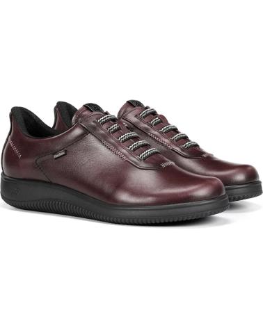 FLUCHOS SNEAKERS F2335 IN PELLE BORDEAUX BURDEOS