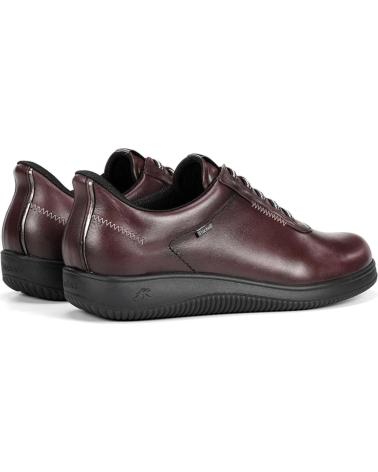 FLUCHOS SNEAKERS F2335 IN PELLE BORDEAUX BURDEOS
