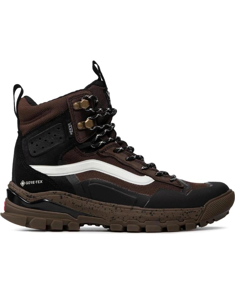 VANS OFF THE WALL VN0A5JHX2331 DARK BROWN HIKING BOOTS BLACK