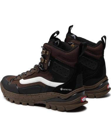 VANS OFF THE WALL VN0A5JHX2331 DARK BROWN HIKING BOOTS BLACK