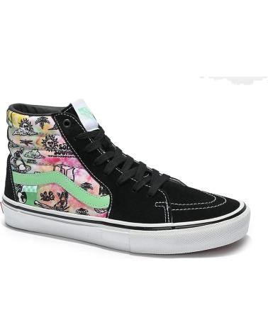 VANS OFF THE WALL ZAPATILLAS VN0A5FCCAPI1 NEGRAS ESTAMPADAS BLACK