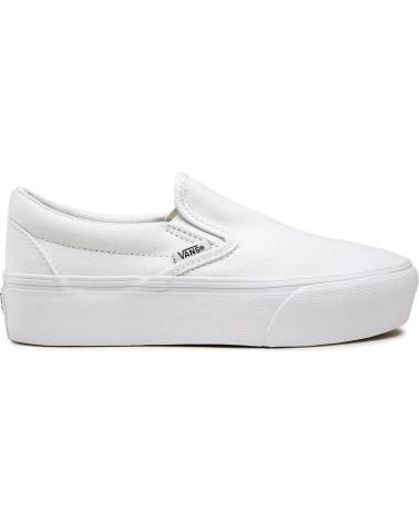 SCARPE VANS OFF THE WALL VN0A3JEZW001 SLIP-ON BIANCHE BLANCO