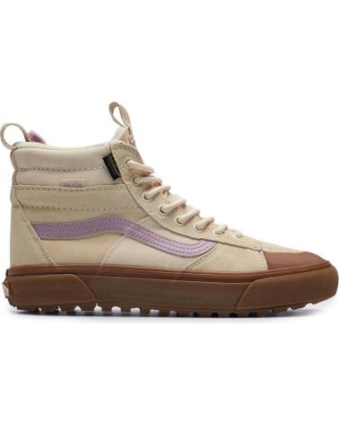 VANS OFF THE WALL BOTAS DE CAÑA ALTA BEIGE BEIGE