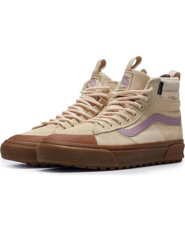 VANS OFF THE WALL BOTAS DE CAÑA ALTA BEIGE BEIGE