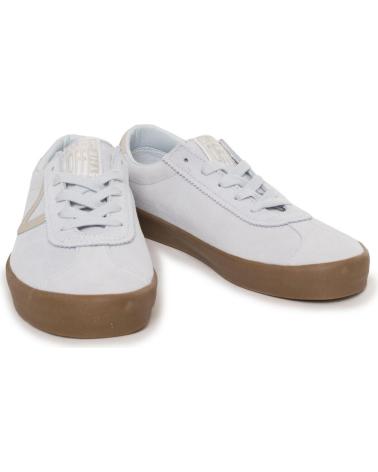 VANS OFF THE WALL SNEAKER VN000CTDFYN1 WEISS MIT KARAMELSOHLE BLANCO