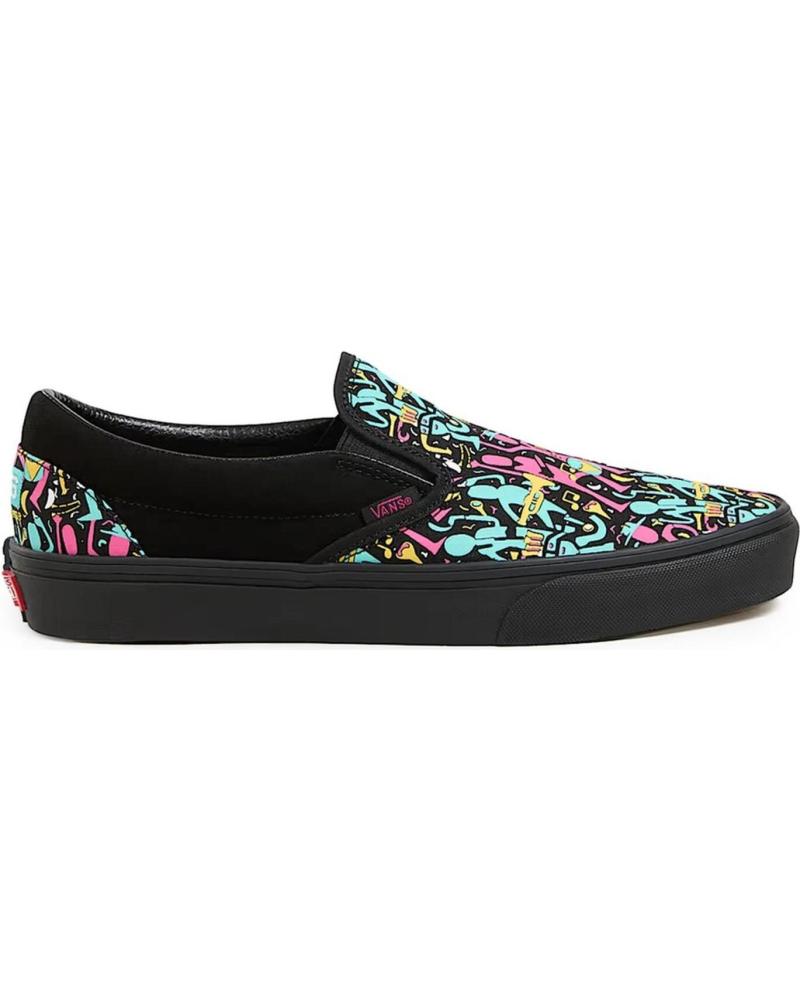 VANS SLIP-ON VN000CT5BOV1 ESTAMPADO PRETO BLACK