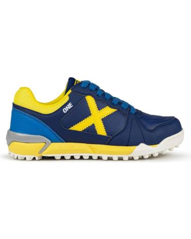 CHAUSSURES DE FOOT MUNICH ONE KID VCO TURF 1431370 BLEU MARINE MARINO