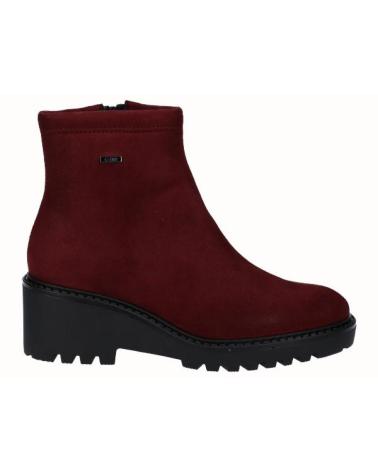 VIGUERA BOTTINES IMPERMÉABLES EN LYCRA BORDEAUX ROJO