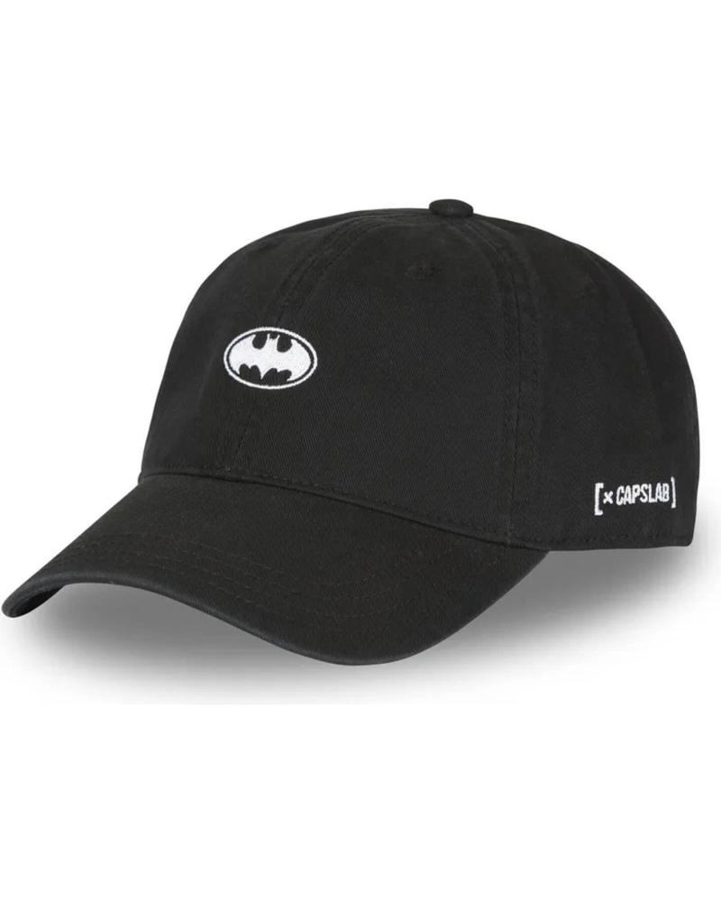 CAPPELLINO CURVO CAPSLAB LOGO BATMAN NERO NAN