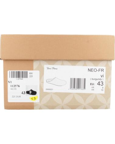 TONI PONS NEO FR - PANTOFOLE DA UOMO BORDEAUX VI
