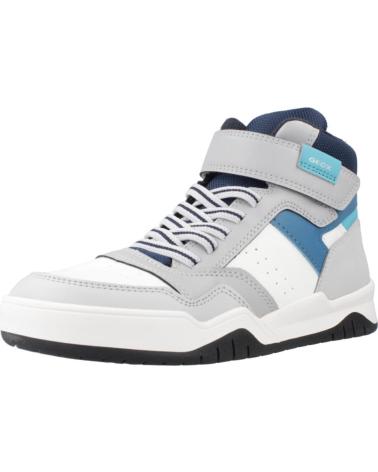SNEAKERS GEOX J PERTH BOY GRIGIE C9145 C9145